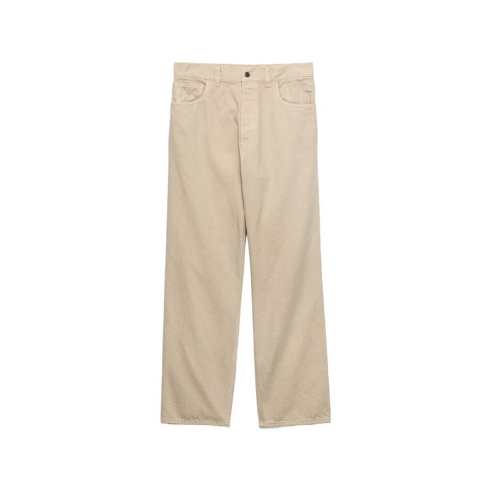 Prada Neutrals Denim - Regular & Straight-Leg Jeans Men